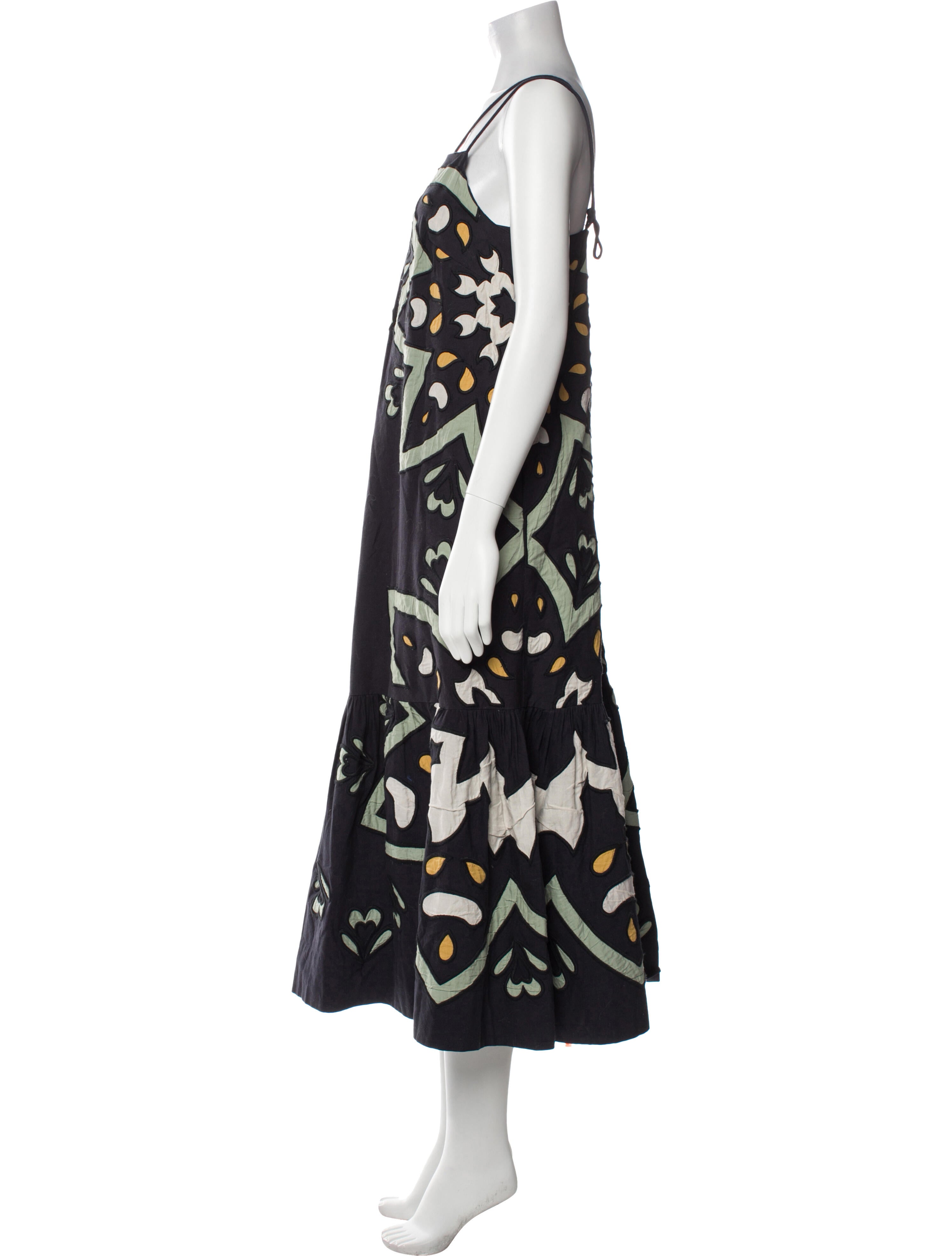 Sea New York Printed Long Dress
