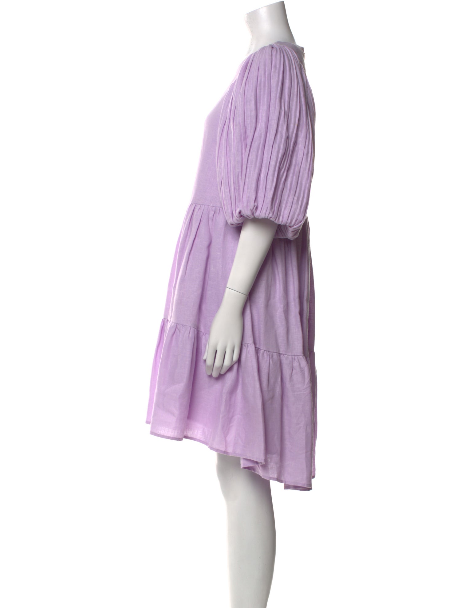 Sea New York Linen Knee-Length Dress