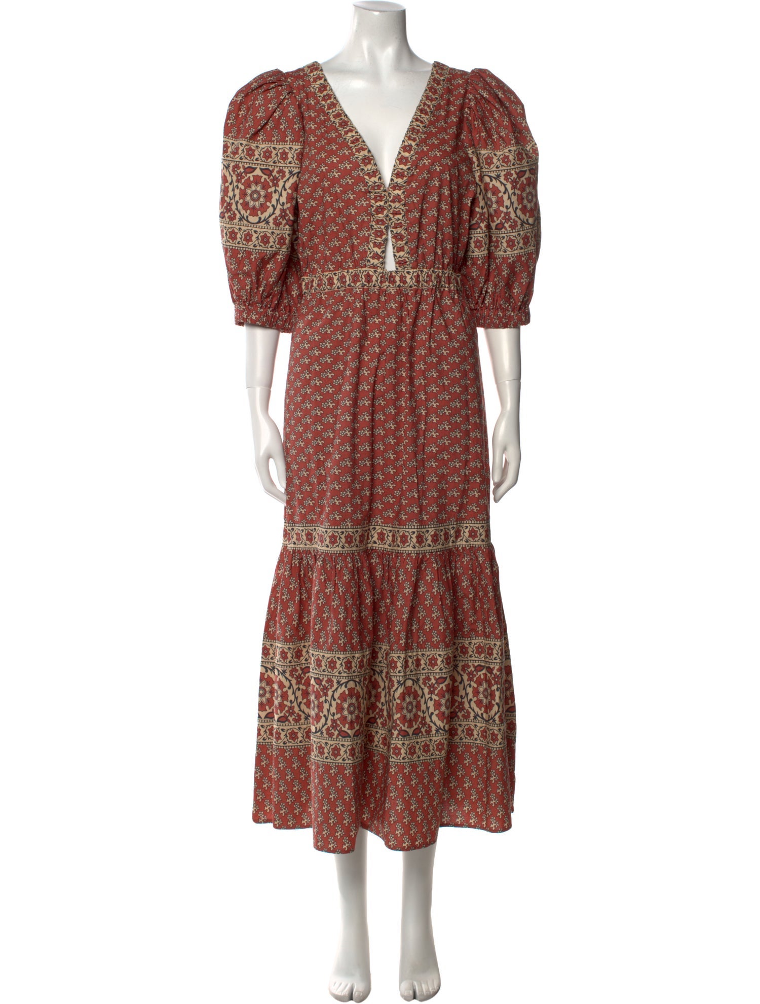 Sea New York Printed Long Dress