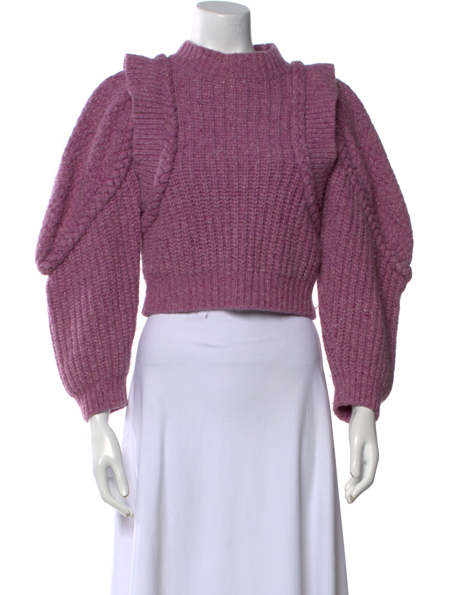 Sea New York Wool Mock Neck Sweater