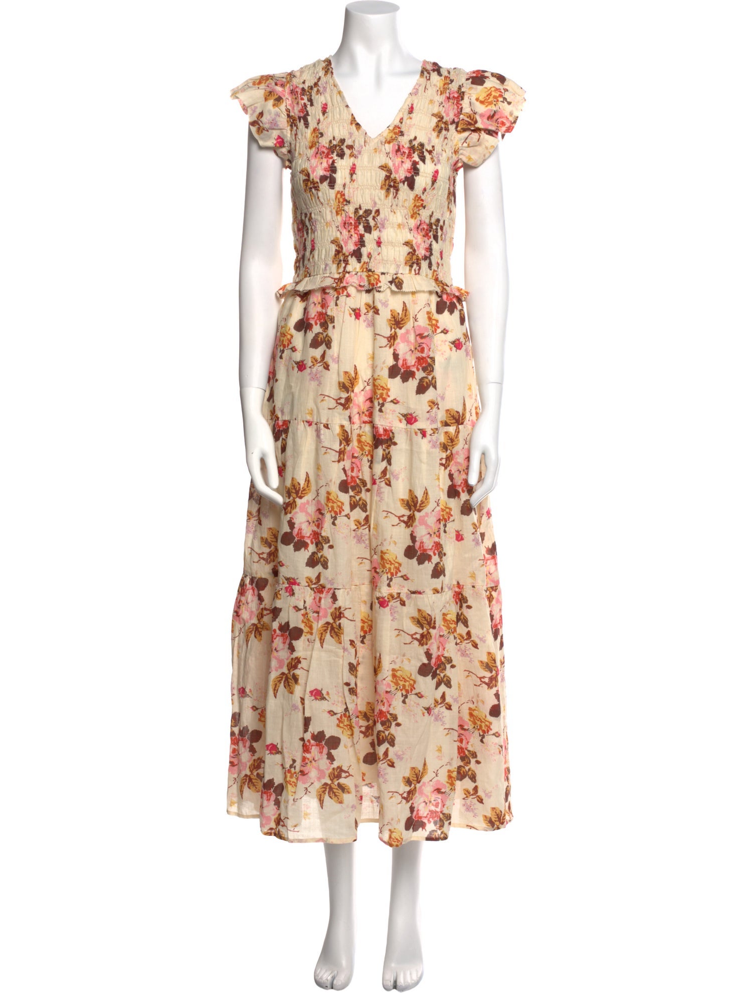 Sea New York Floral Print Long Dress w/ Tags