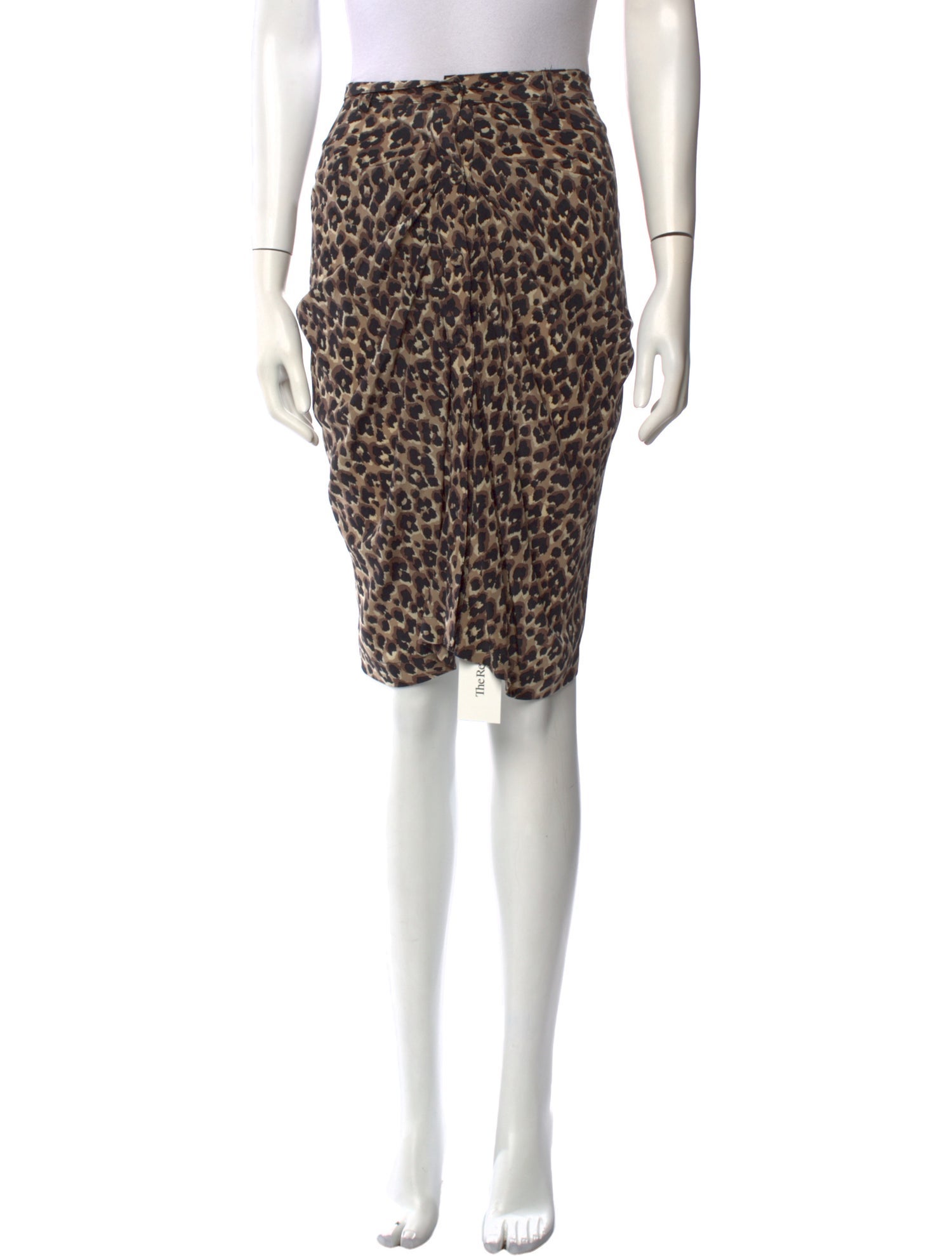 Sea New York Animal Print Knee-Length Skirt