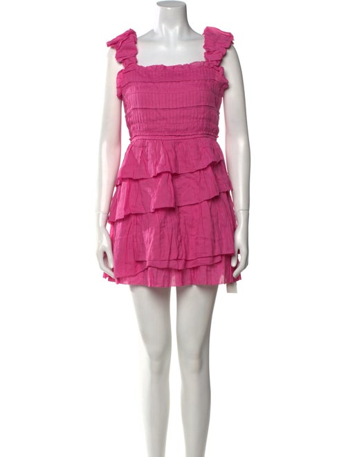 Sea New York Square Neckline Mini Dress