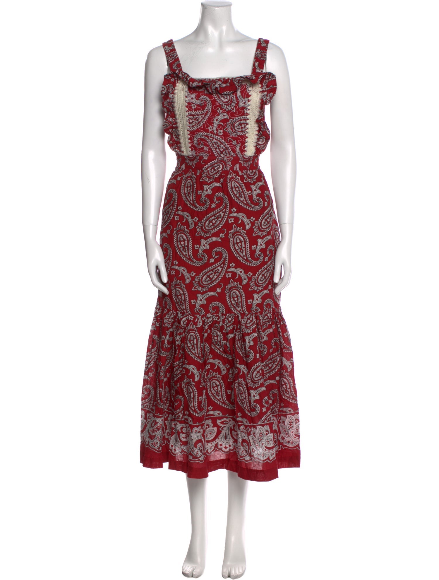 Sea New York Paisley Print Long Dress