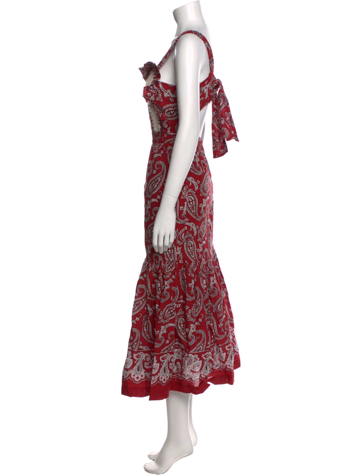 Sea New York Paisley Print Long Dress