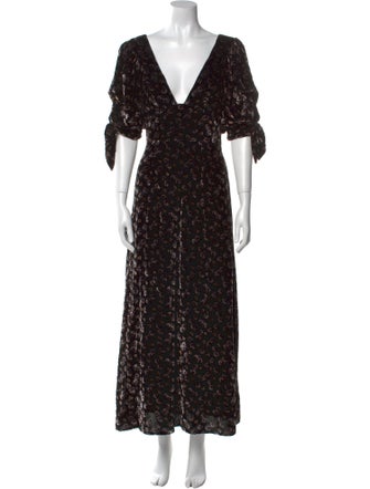 Sea New York Floral Print Long Dress