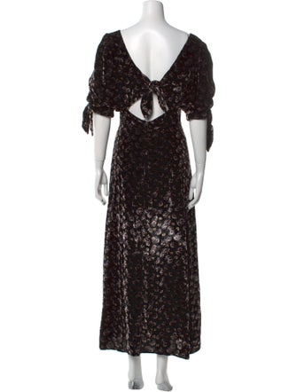 Sea New York Floral Print Long Dress