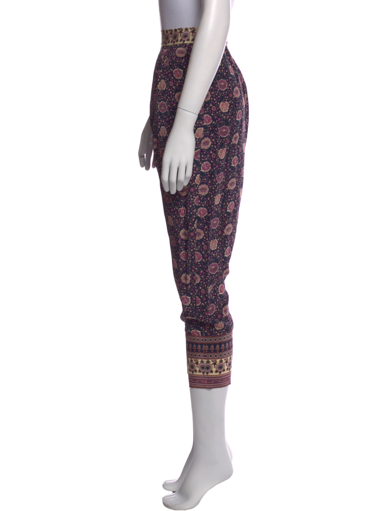 Sea New York Silk Skinny Leg Pants