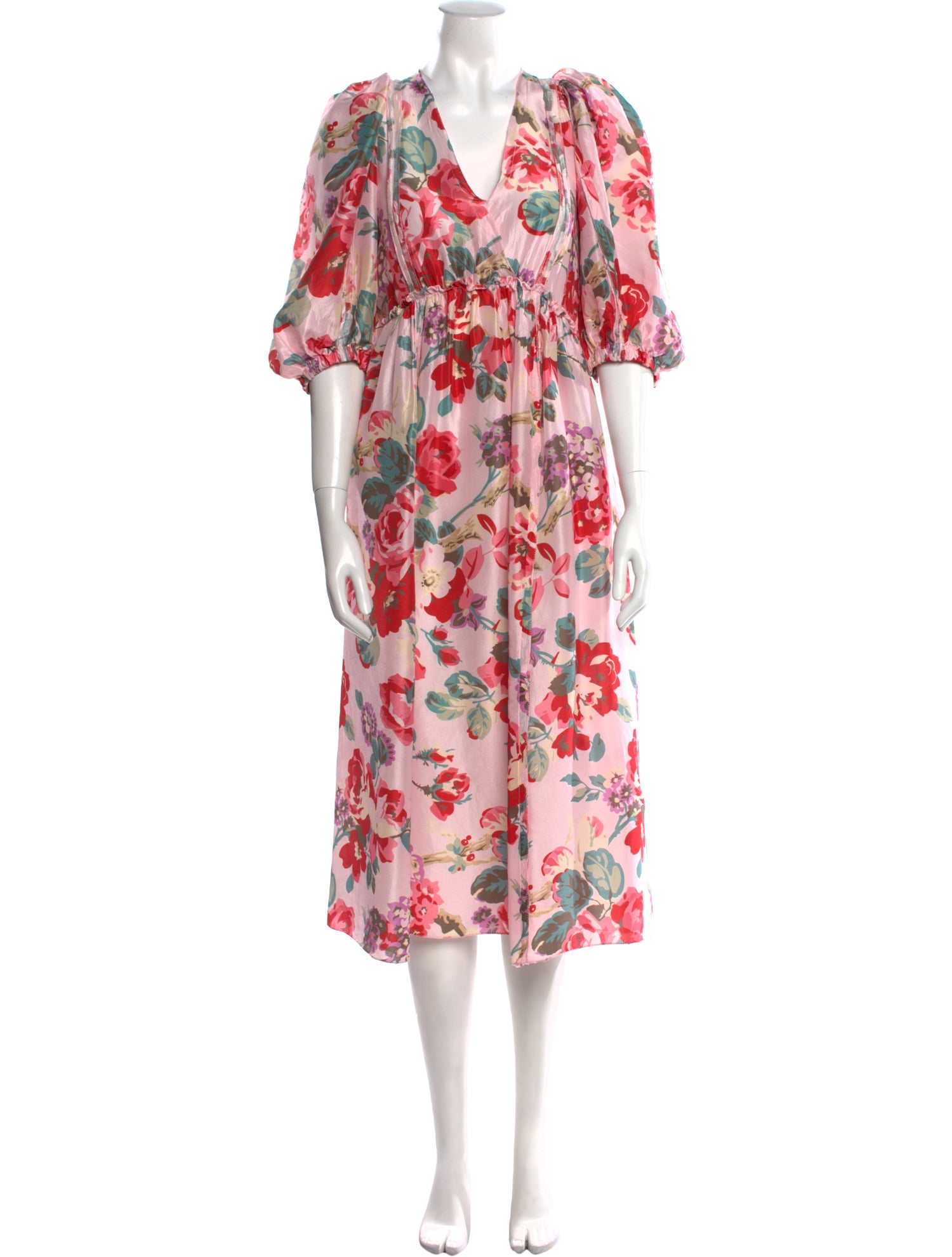 Sea New York Silk Midi Length Dress