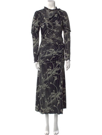 Sea New York Printed Long Dress