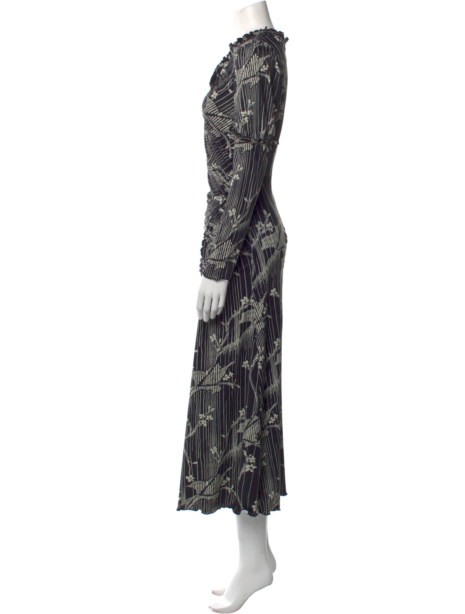 Sea New York Printed Long Dress