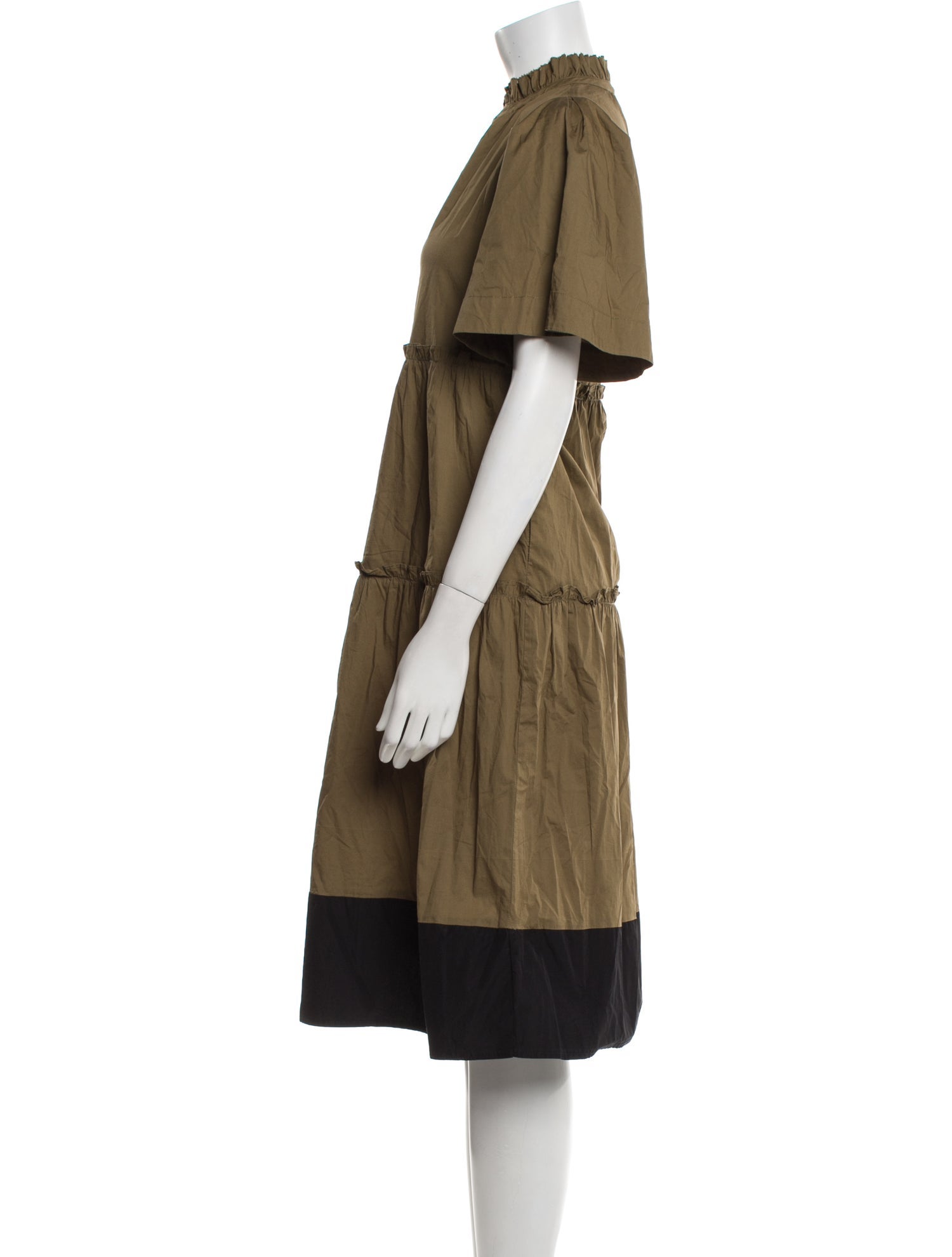 Sea New York V-Neck Midi Length Dress