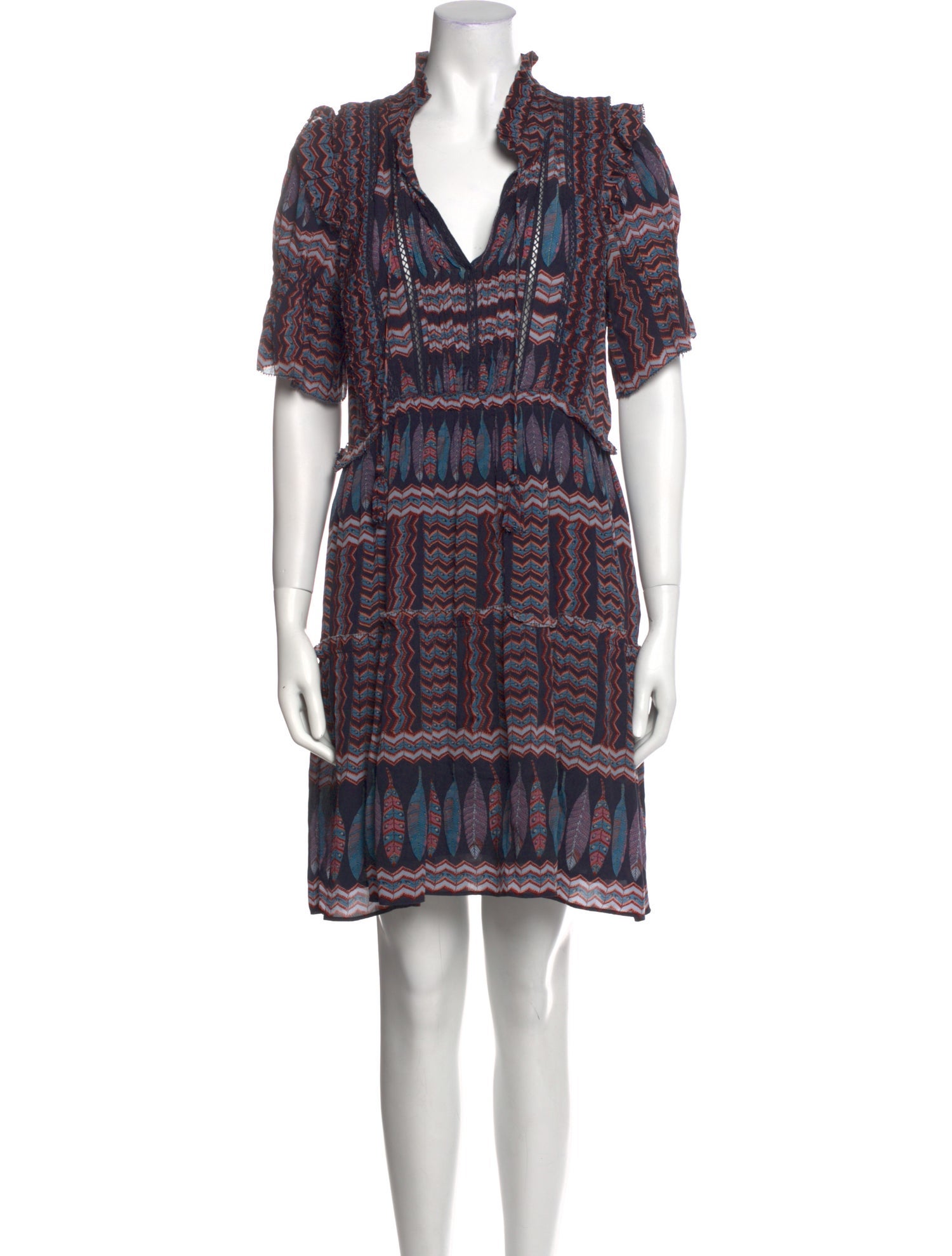 Sea New York Printed Mini Dress