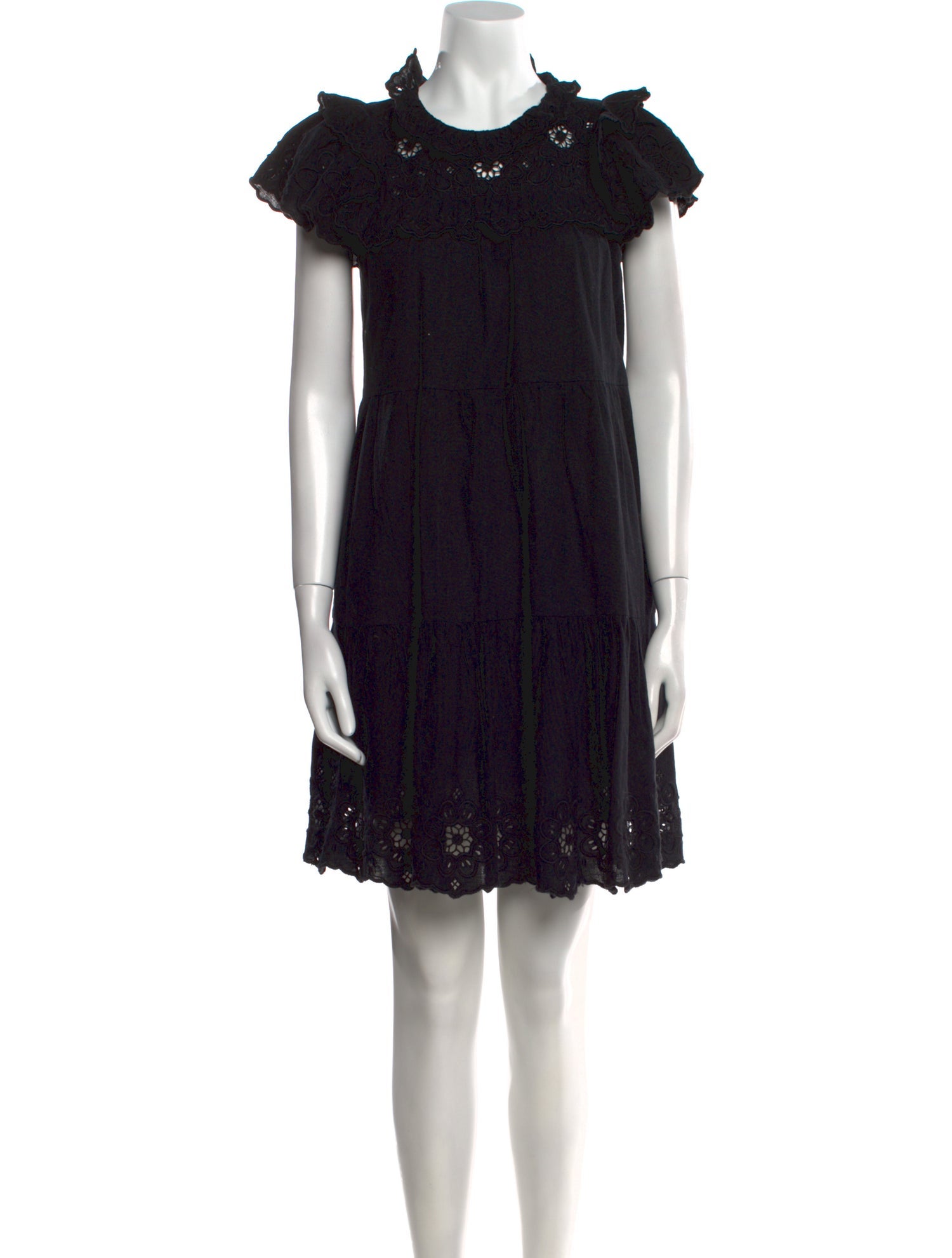 Sea New York Mock Neck Mini Dress