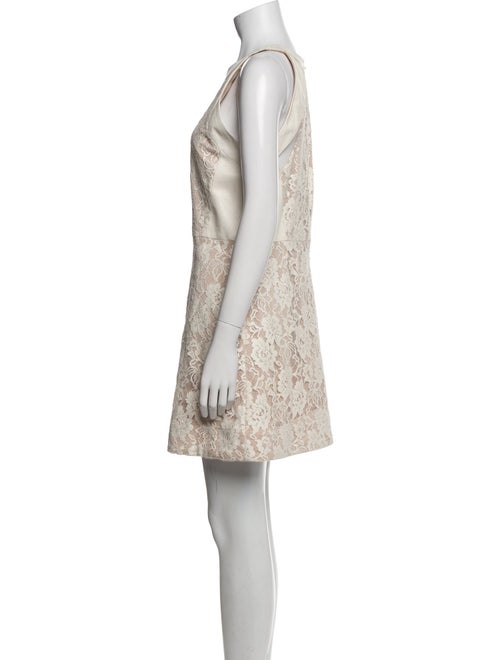 Sea New York Lace Pattern Mini Dress