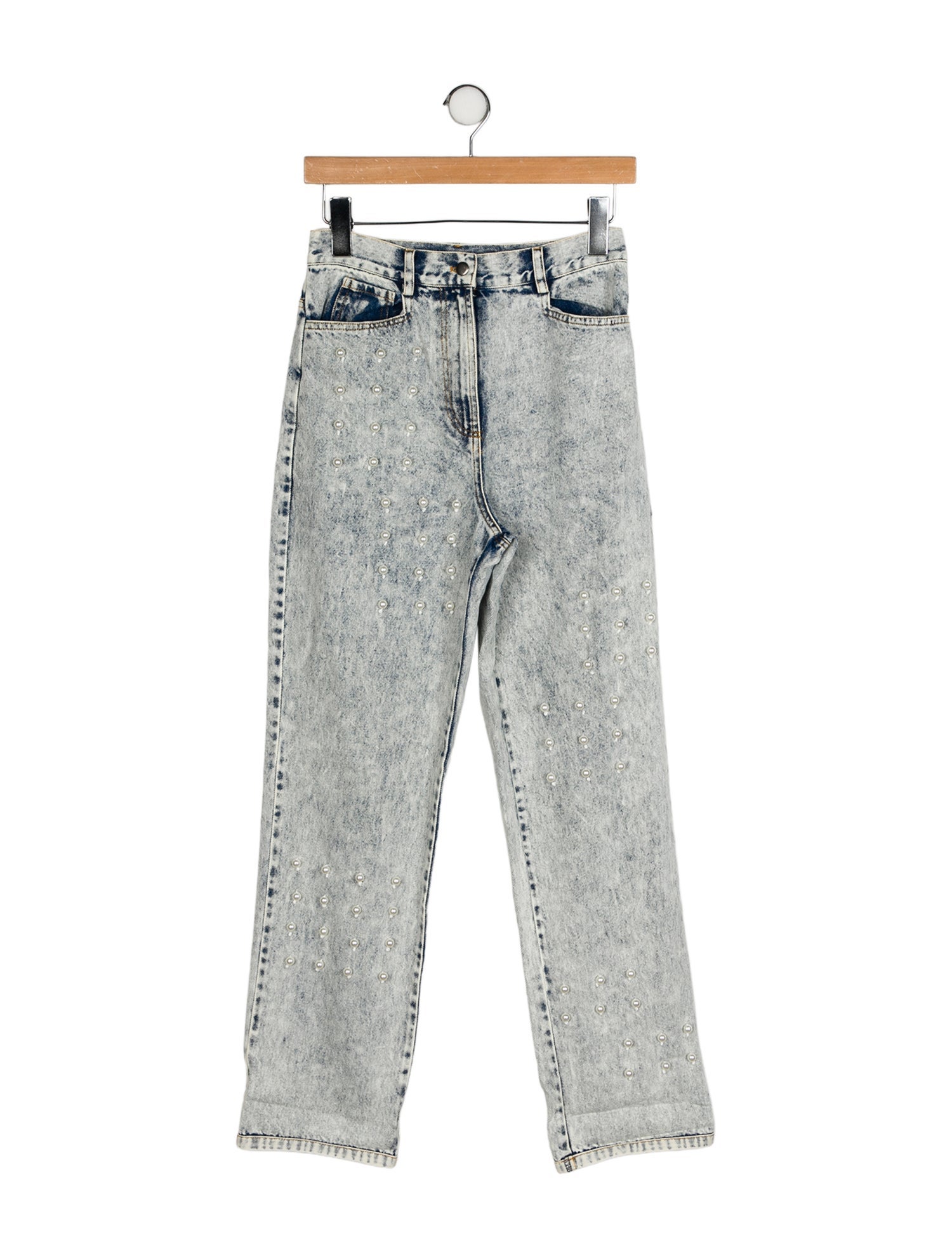 Sea New York High-Rise Straight Leg Jeans