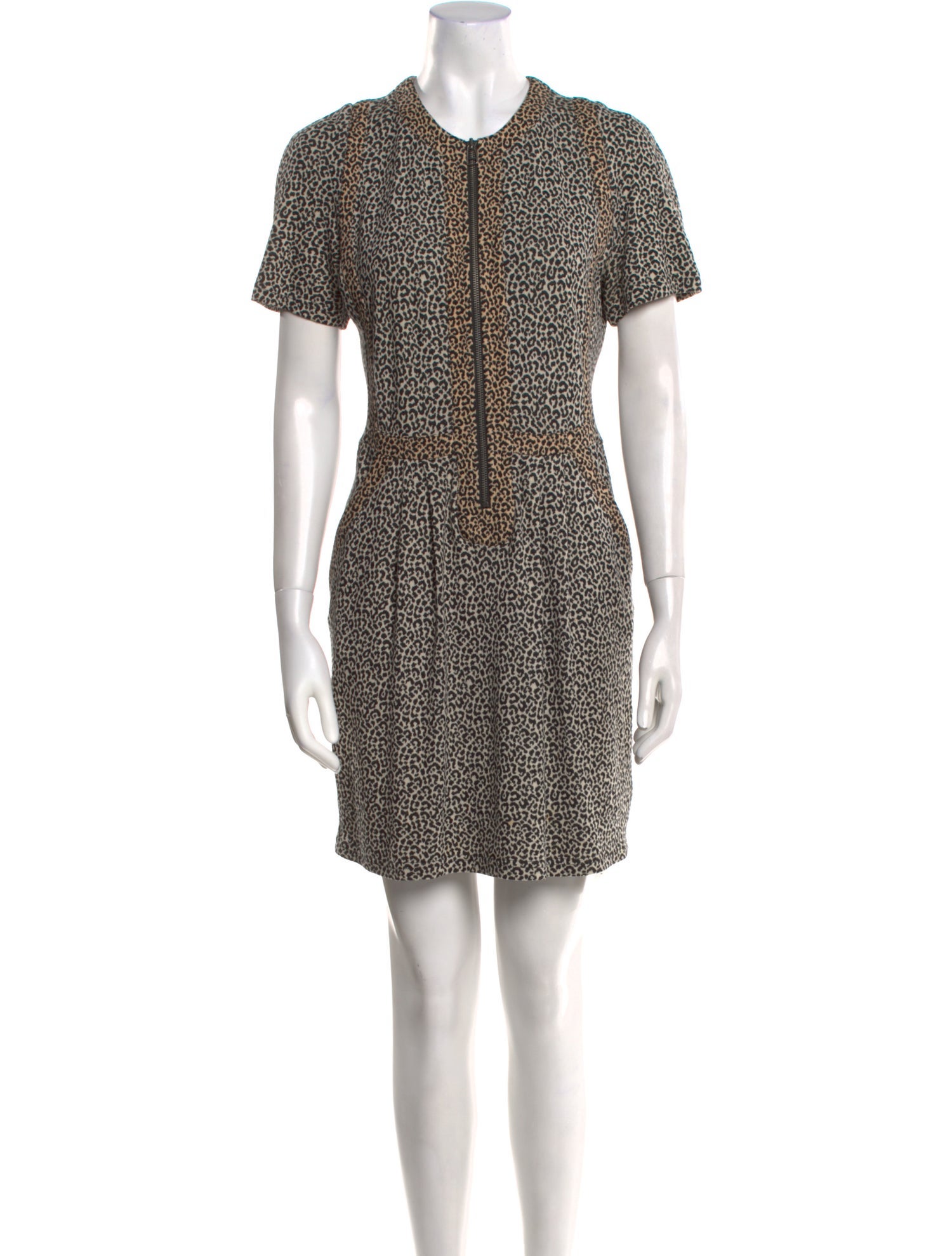 Sea New York Animal Print Mini Dress