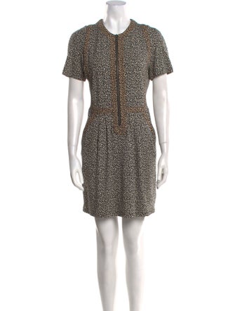 Sea New York Animal Print Mini Dress