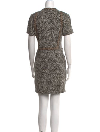 Sea New York Animal Print Mini Dress