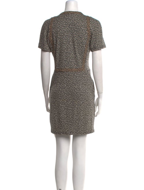 Sea New York Animal Print Mini Dress