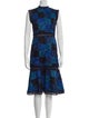 Sea New York Lace Pattern Midi Length Dress