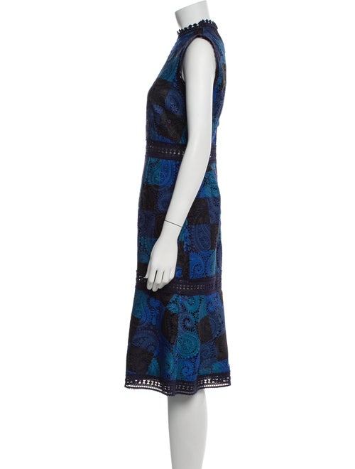 Sea New York Lace Pattern Midi Length Dress