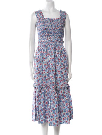Sea New York Floral Print Long Dress