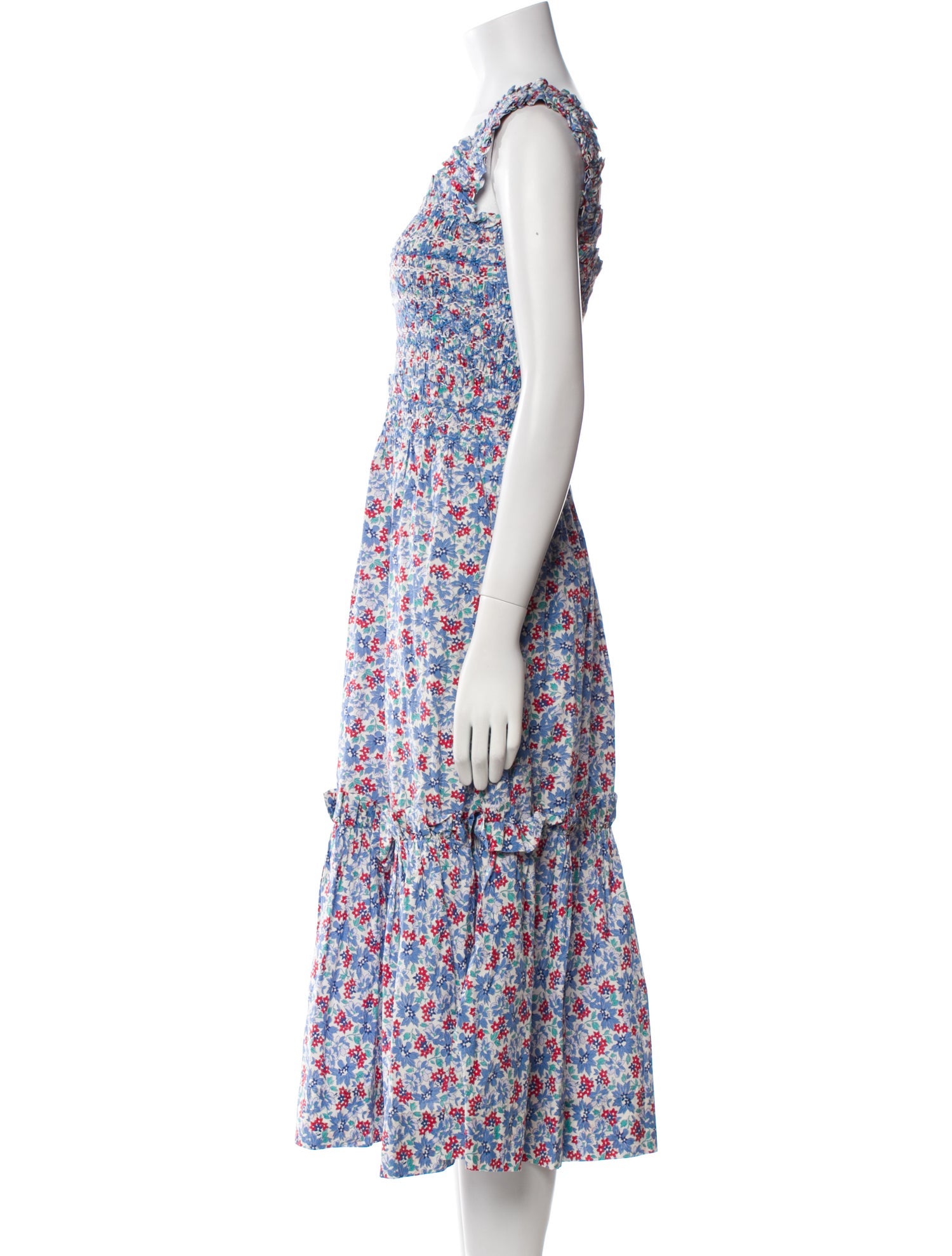 Sea New York Floral Print Long Dress