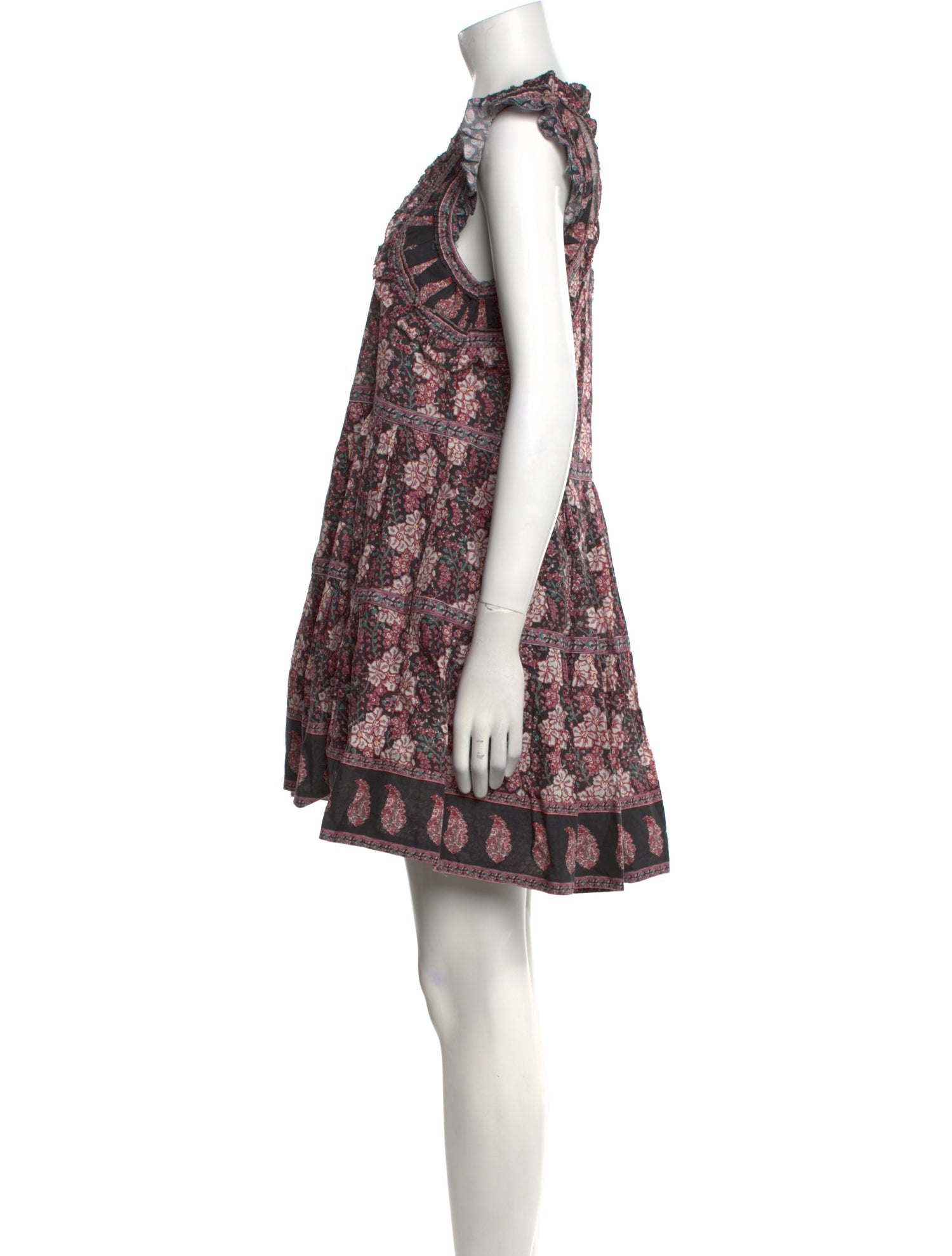 Sea New York Floral Print Mini Dress