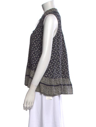 Sea New York Silk Printed Blouse