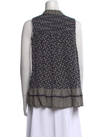 Sea New York Silk Printed Blouse