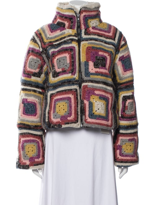 Sea New York Merino Wool Printed Jacket