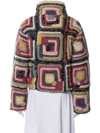 Sea New York Merino Wool Printed Jacket