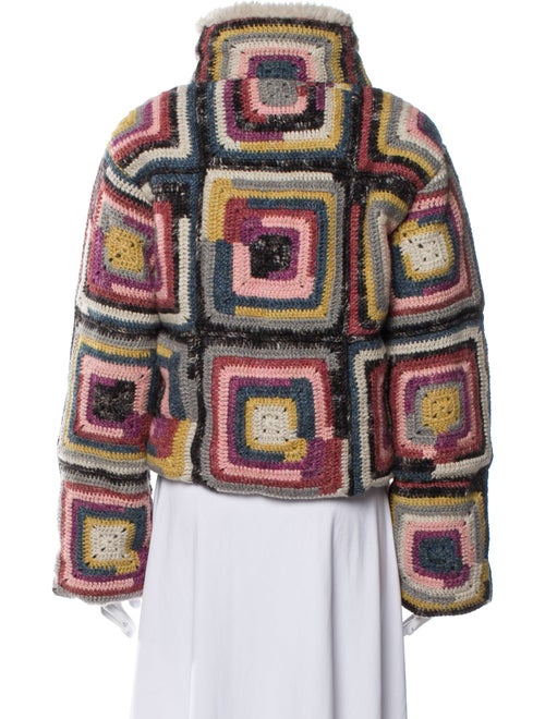 Sea New York Merino Wool Printed Jacket