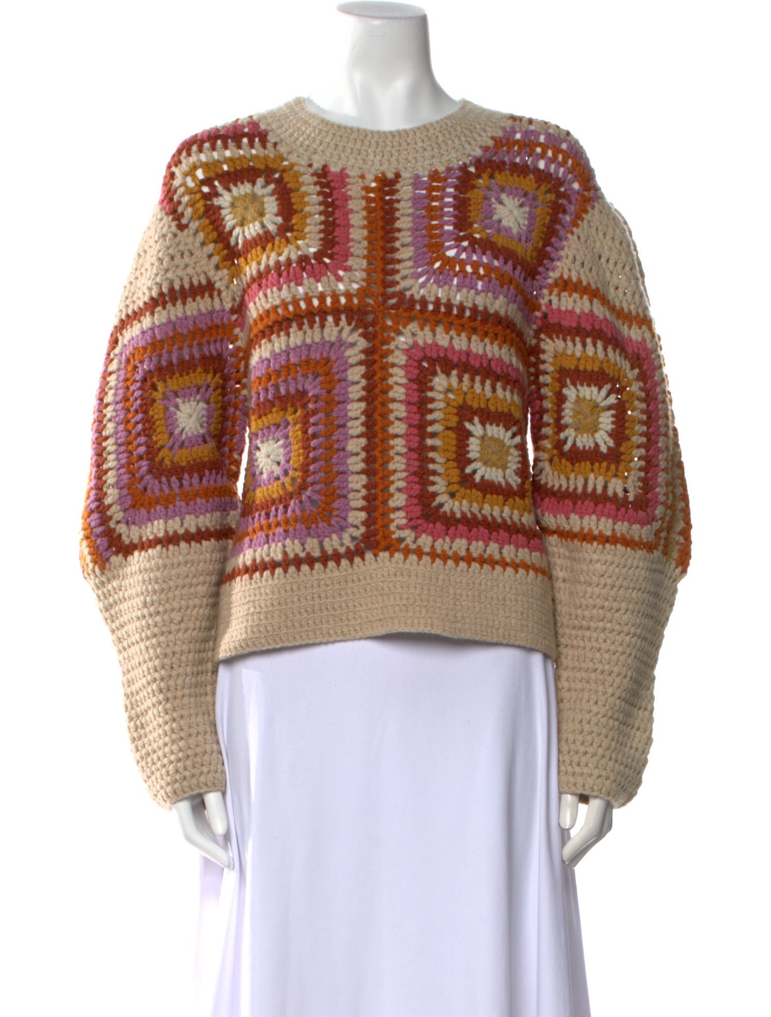 Sea New York Wool Patterned Sweater