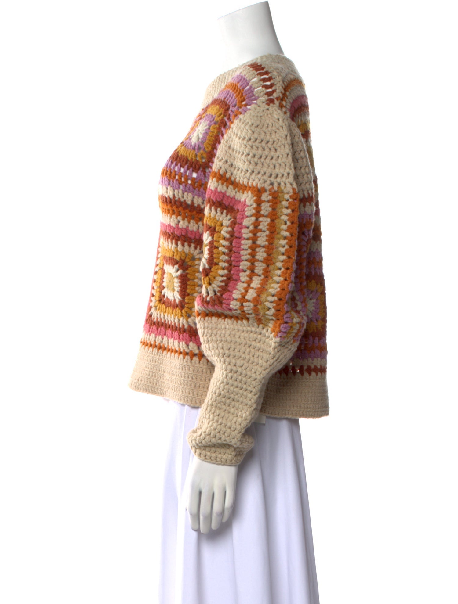 Sea New York Wool Patterned Sweater