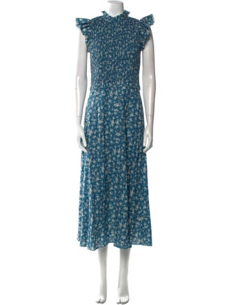 Sea New York Floral Print Long Dress