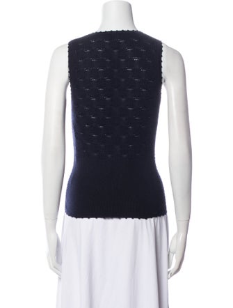 Sea New York Merino Wool Scoop Neck Top