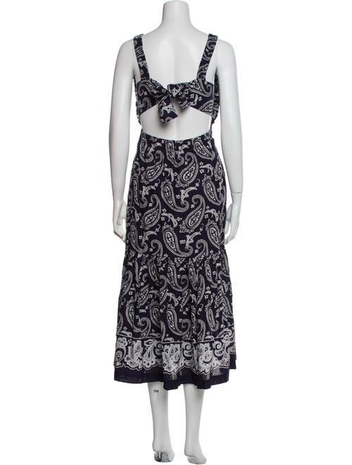 Sea New York Paisley Print Long Dress