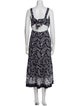 Sea New York Paisley Print Long Dress
