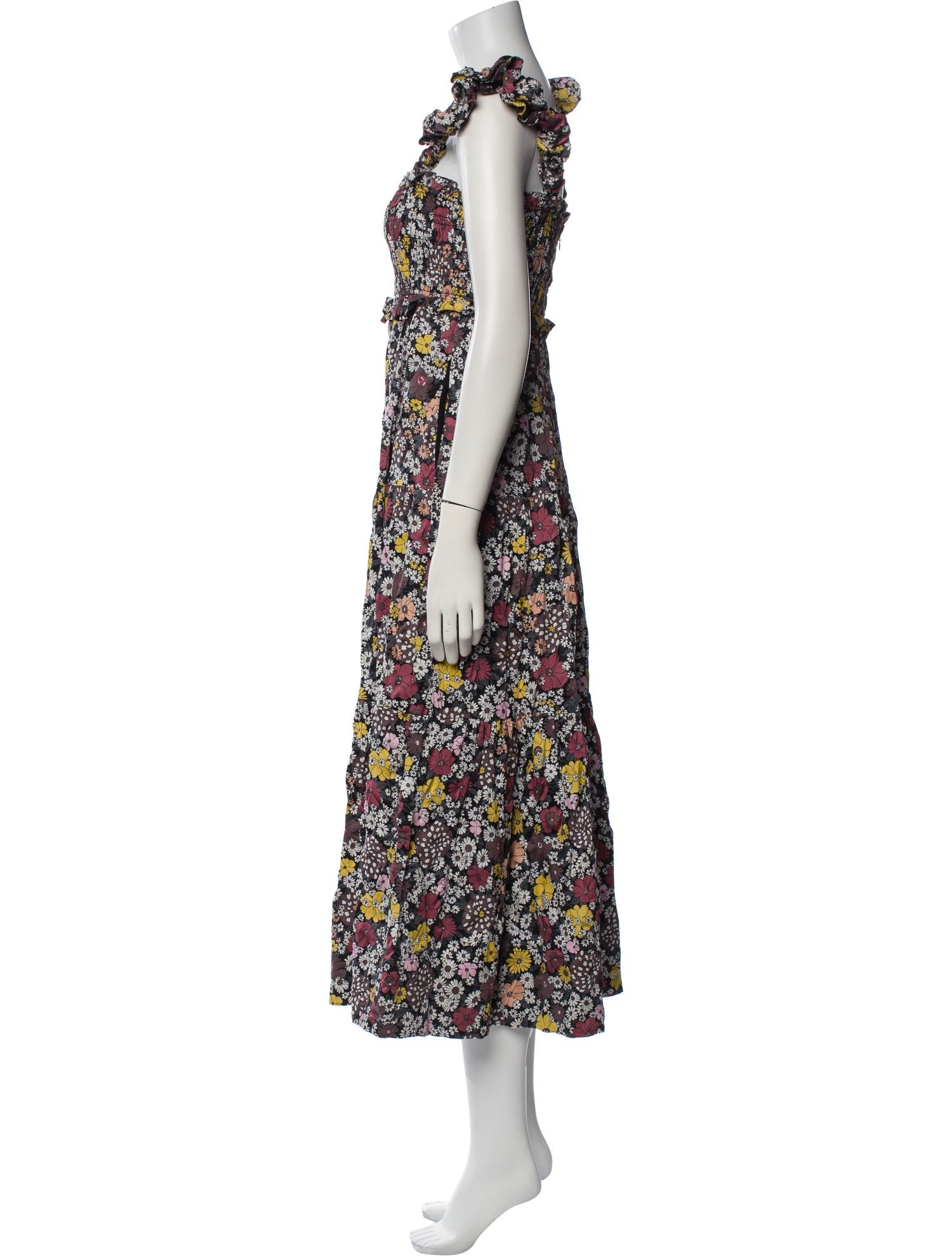 Sea New York Floral Print Long Dress