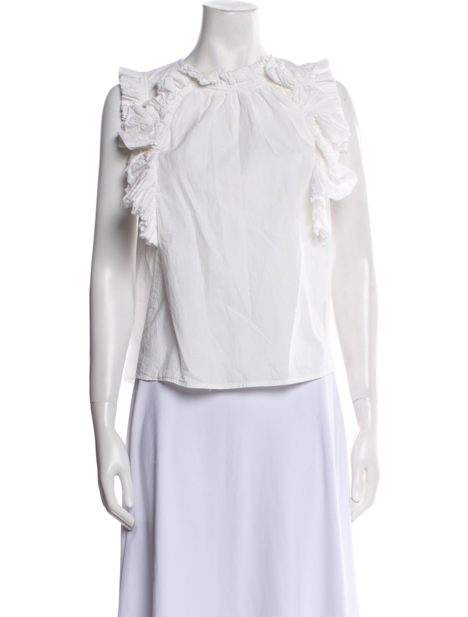 Sea New York Crew Neck Sleeveless Blouse