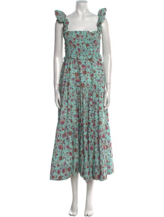 Sea New York Floral Print Long Dress