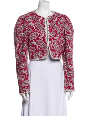 Sea New York Paisley Print Bolero