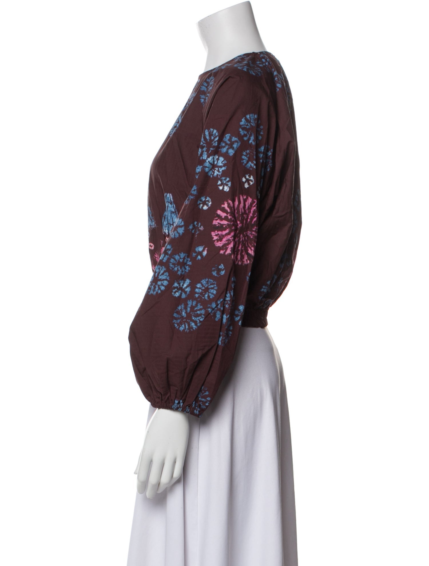 Sea New York Tie-Dye Print Crew Neck Crop Top w/ Tags