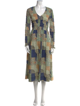 Sea New York Printed Midi Length Dress