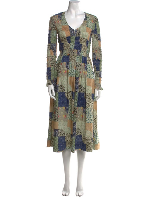 Sea New York Printed Midi Length Dress