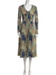 Sea New York Printed Midi Length Dress