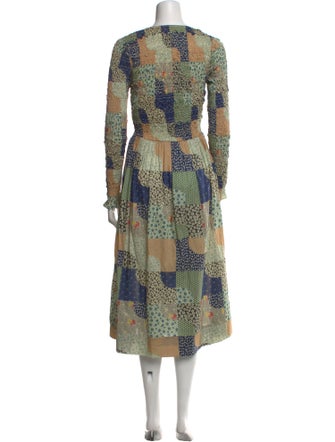 Sea New York Printed Midi Length Dress