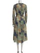 Sea New York Printed Midi Length Dress